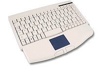 Tastatur für Tastaturschublade 19", mit Touch-Pad, PS/2 Anschlüsse